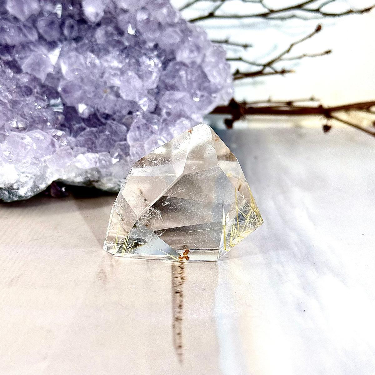 Golden Rutilated Quartz