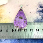 Bright Purple Stone Necklace