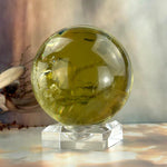 Bright Yellow Crystal Ball