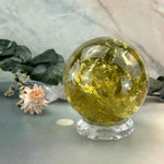 Lemon Quartz Crystal Sphere