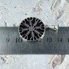 Sterling Silver Viking Symbol Pendant