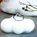 Assorted Gemstone Brilliant Cut Ring