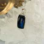 Rectangle Labradorite Pendant