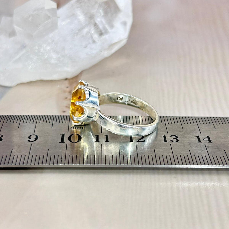 Genuine Gemstone Large Ring