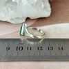 Malachite Pointed Oval Ring