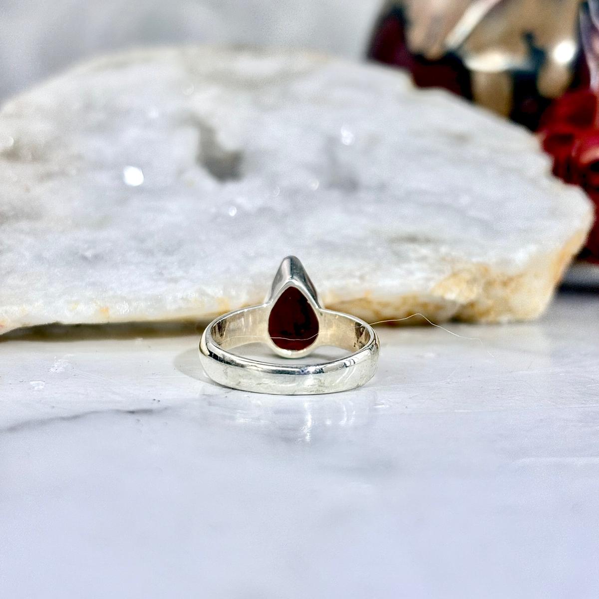 Women's Garnet Ring