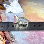Size U Rose Quartz Ring