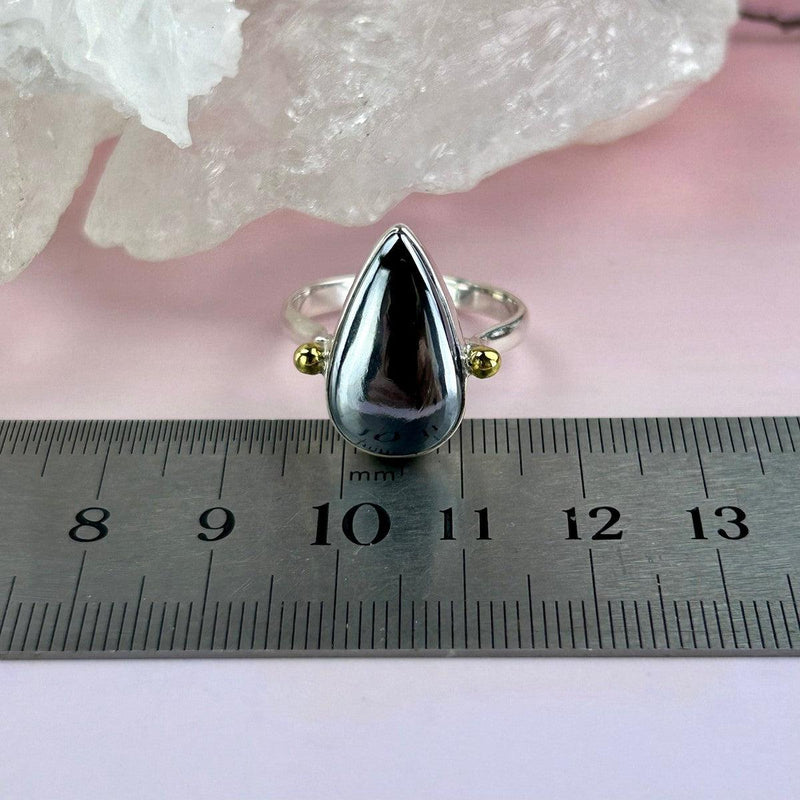 Reflective Crystal Ring