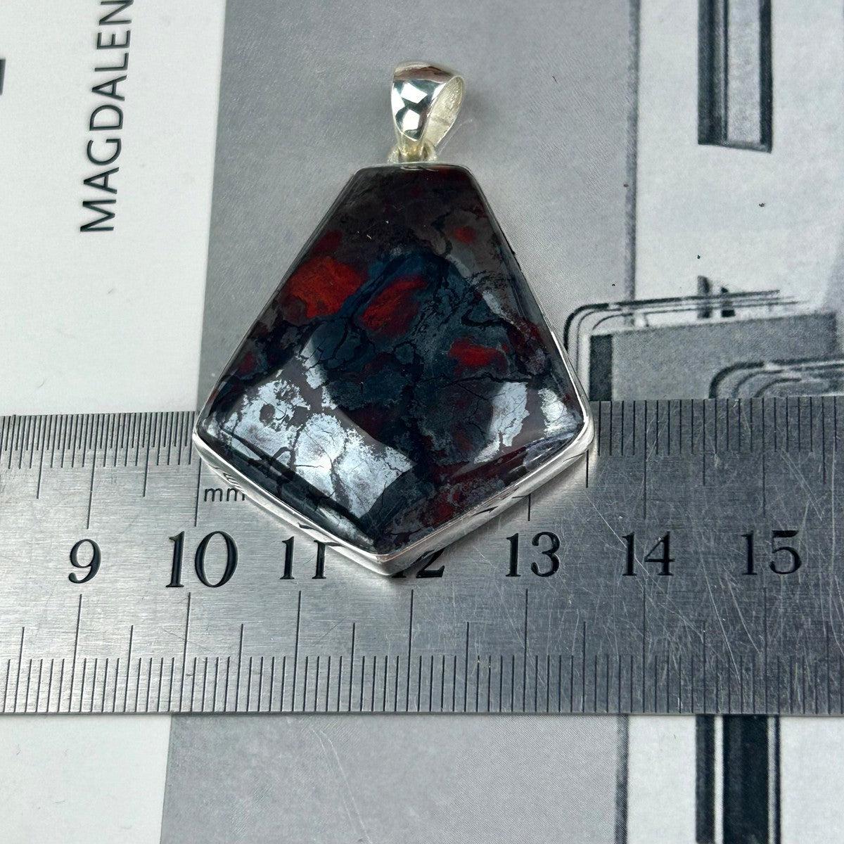 Black Tiger Iron Pendant