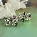 Purple Gemstone Sterling Silver Ring