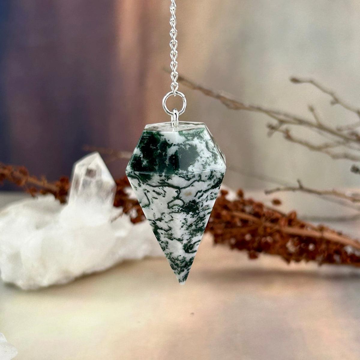 Unique Crystal Pendulum