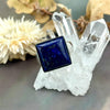 Lapis Lazuli Polished Square Ring 