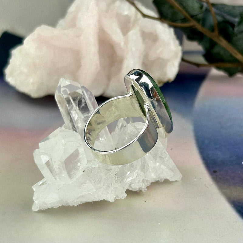 Three Crystals In One Ring