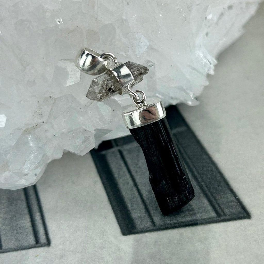 Real Herkimer Diamond Pendant