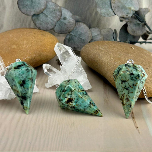 Real Turquoise Pendulum