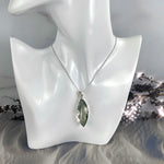 Large Green Amethyst Pendant