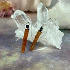 Raw Crystal Point Earrings