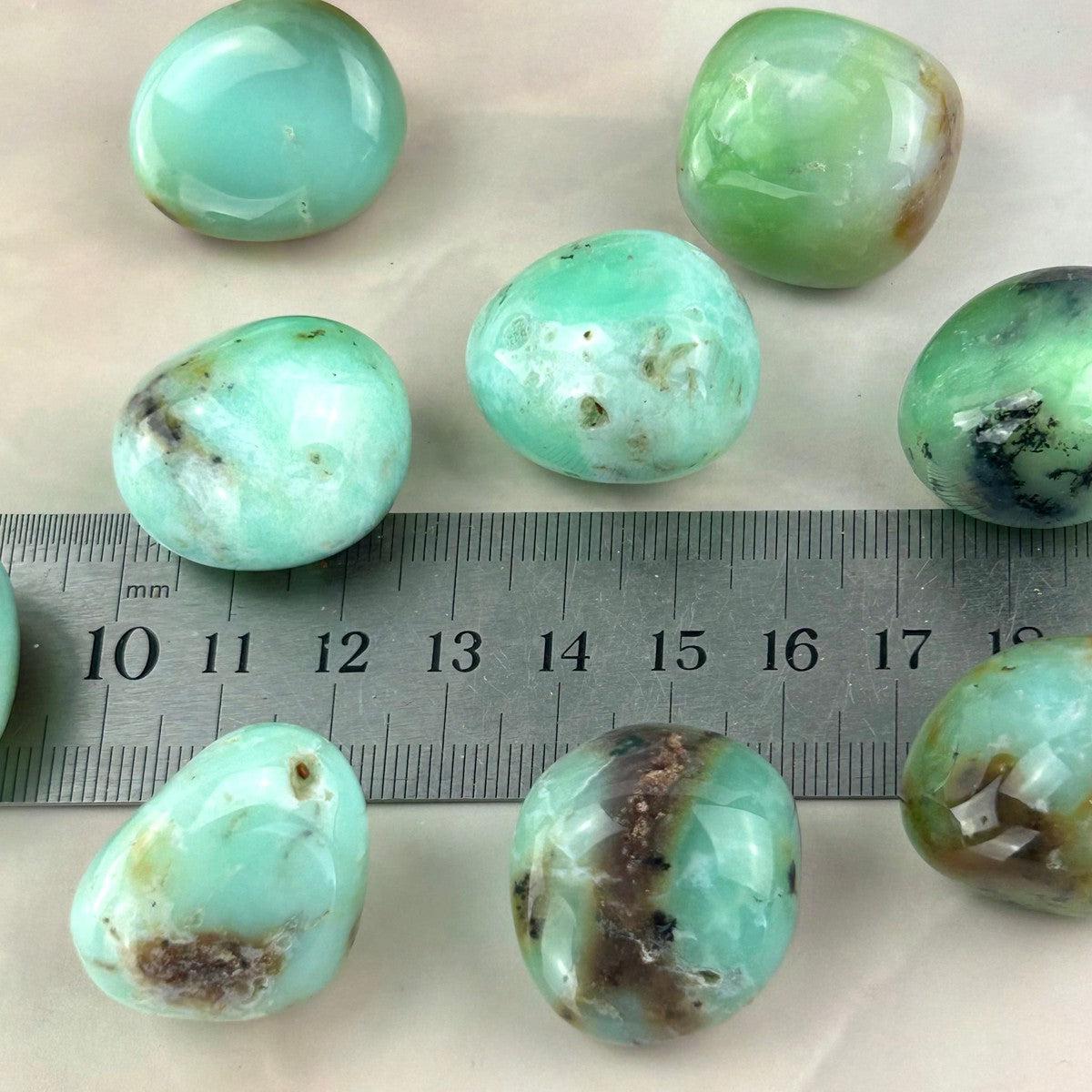 Soft Green Tumbled Stone Crystal