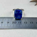 Rectangle Shape Lapis Lazuli Ring