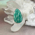 Amazonite Teardrop Rings