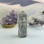 Tourmalated Quartz Crystal Points