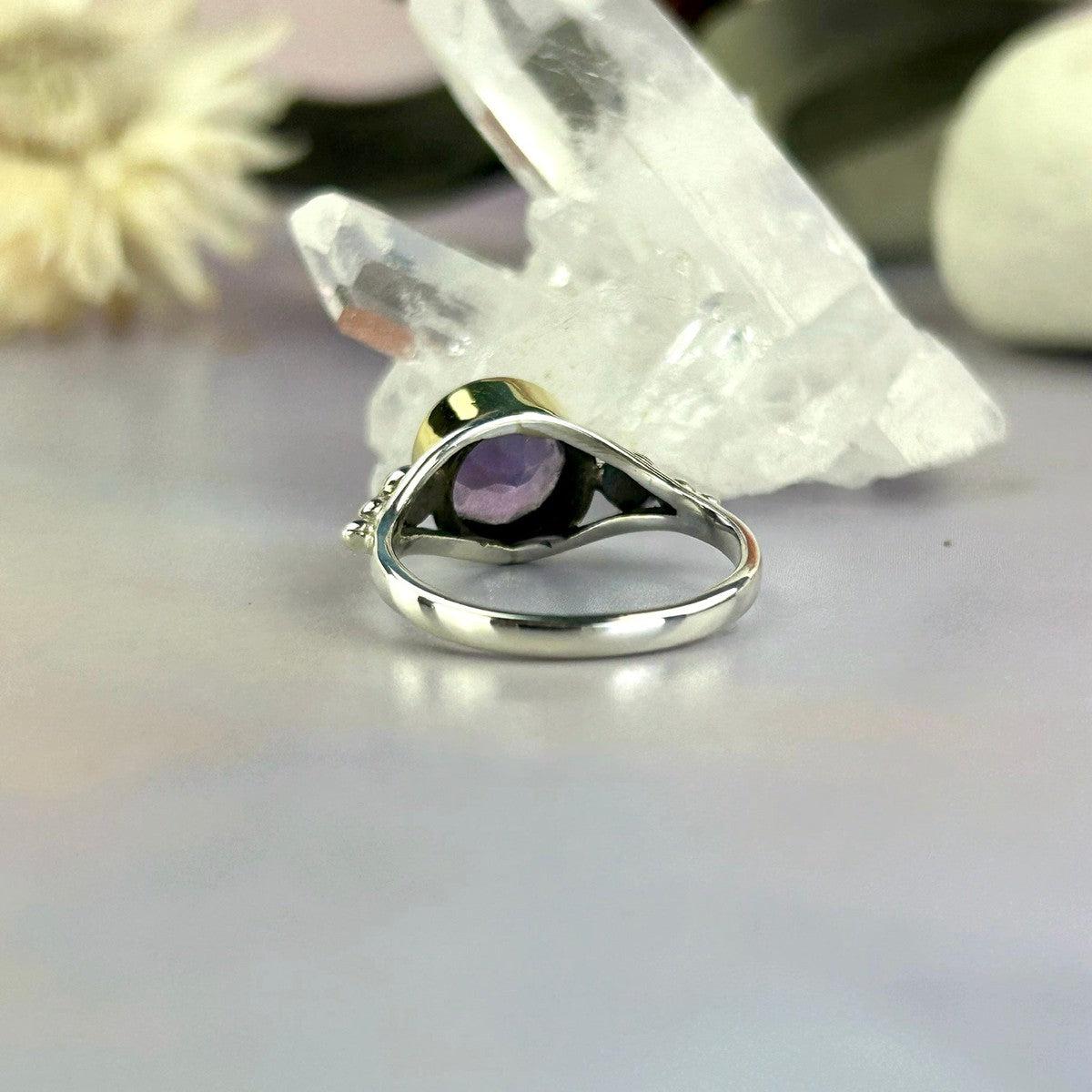 Medium Size Amethyst Ring
