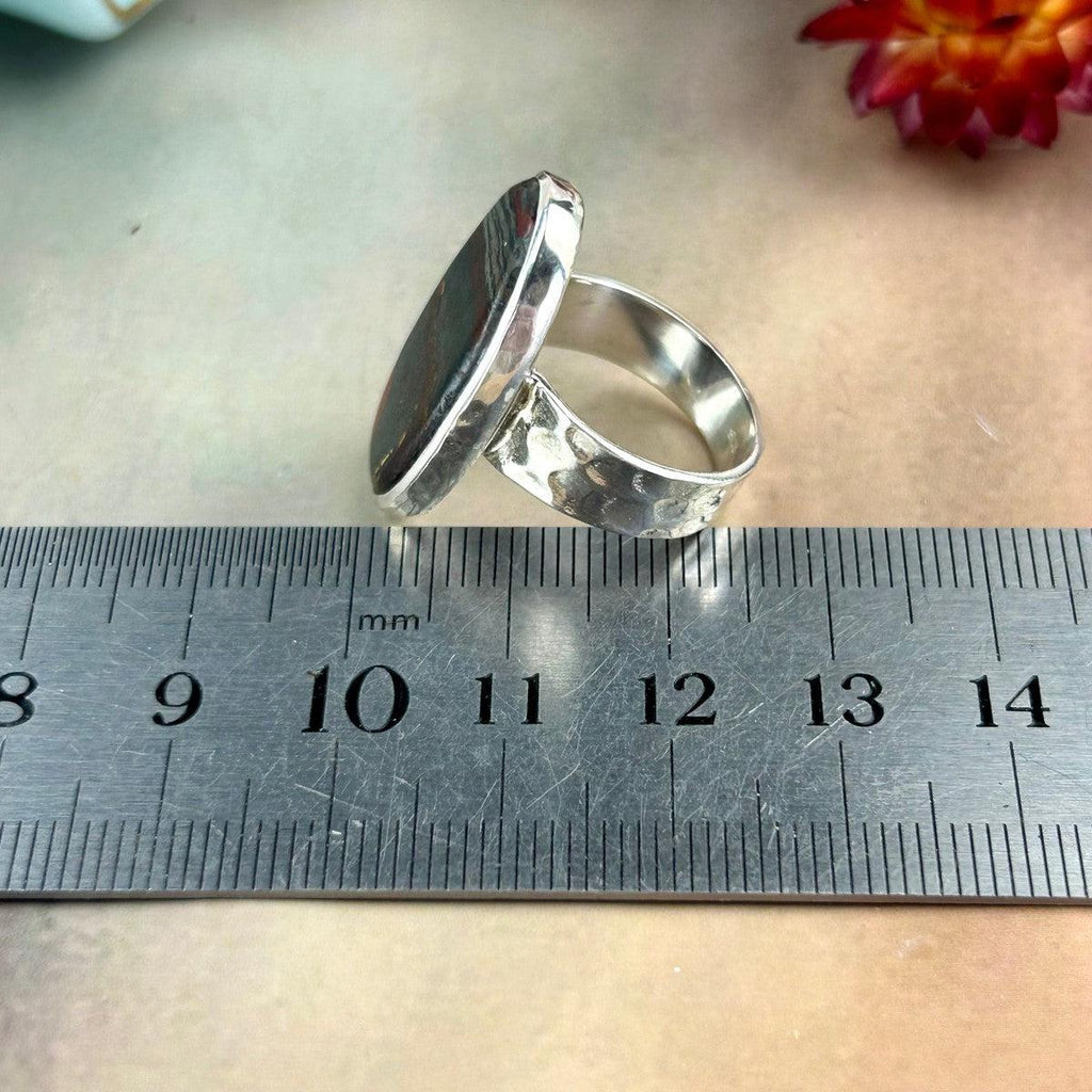 Mixed Earth Colour Stone Ring