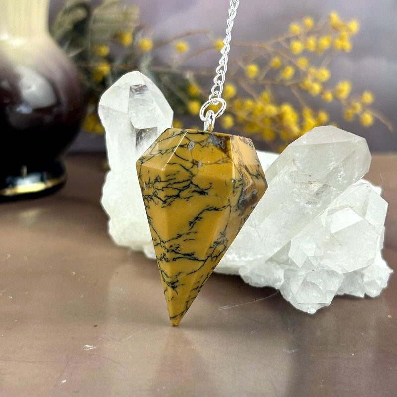 Yellow Crystal Pendulum