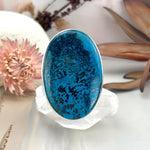 Large Chrysocolla Oval Ring