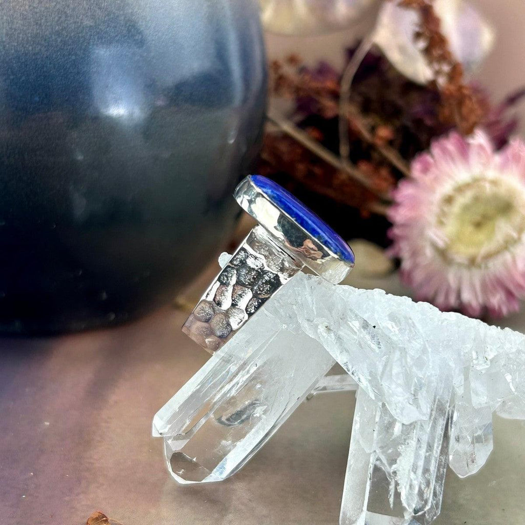 Lapis Lazuli Crystal Ring
