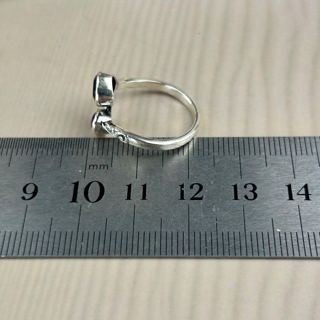 Black Stone Women's Ring