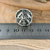 Warrior Symbol Sterling Silver Ring