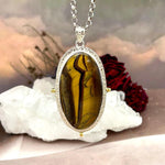 Tiger's Eye Feature Pendant