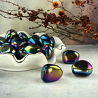 Titanium Aura Tumbled Stones