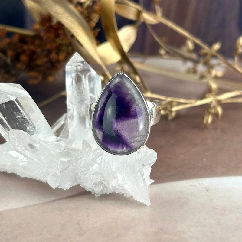 Purple Lover Crystal Ring