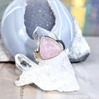 Morganite Crystal Ring