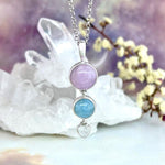 Pastel Colour Crystal Pendant