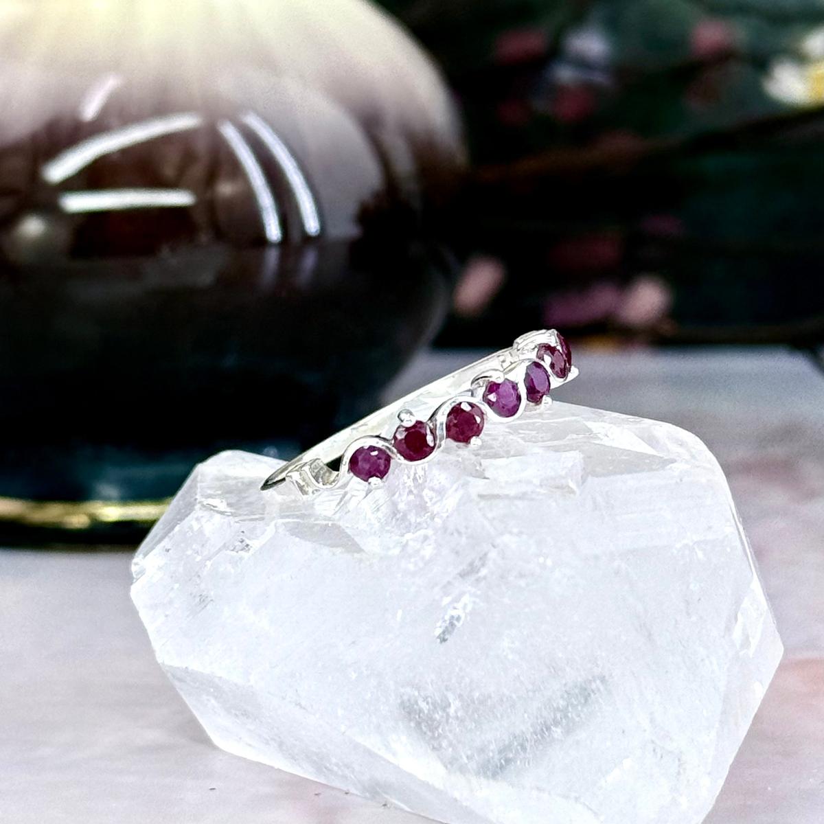 Ruby Stackable Ring
