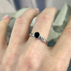 Black Onyx Sterling Silver Ring