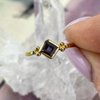 Amethyst Gold Ring