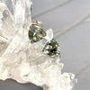 Green Amethyst Stud Earrings