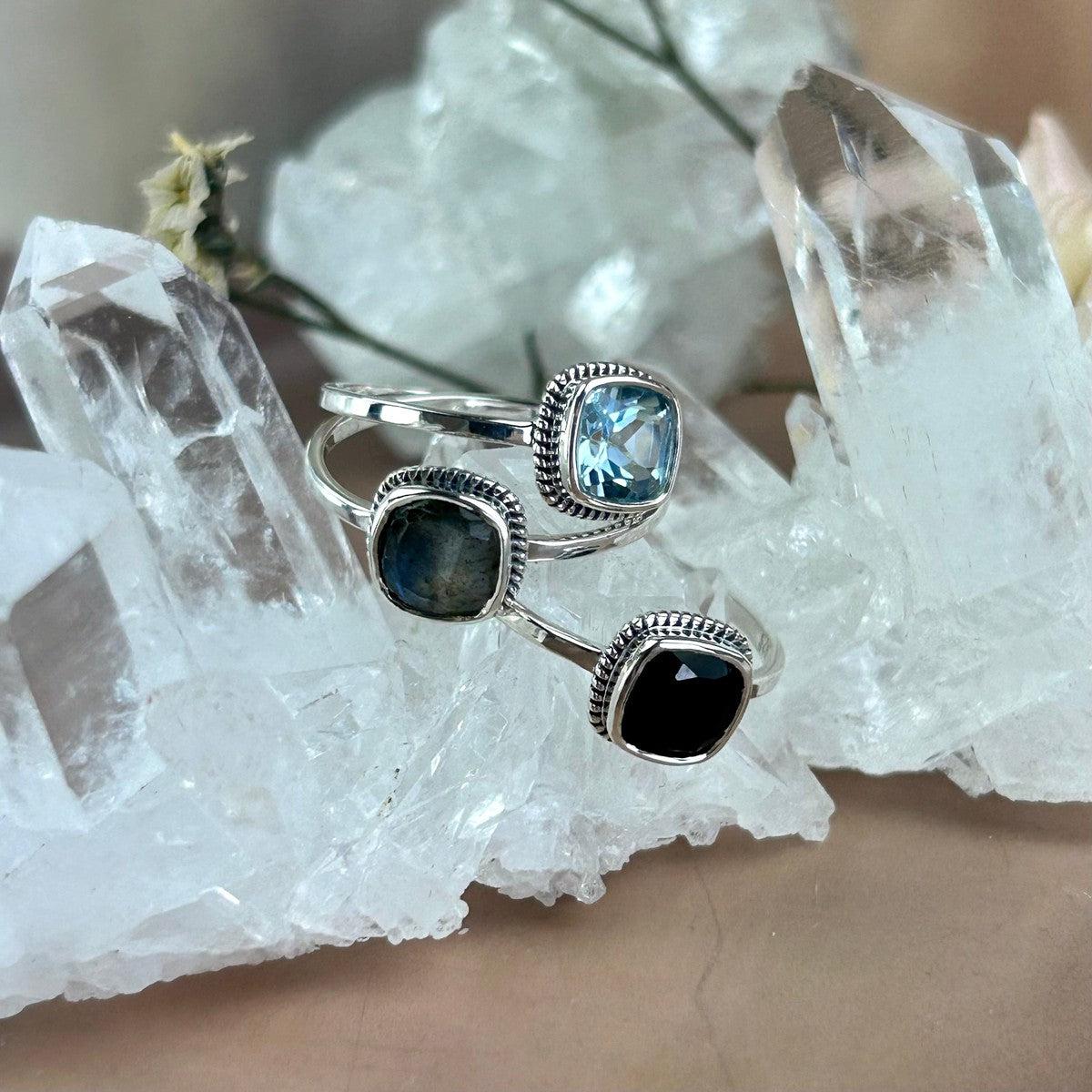 Dainty Gemstone Ring