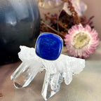 Square Lapis Lazuli Ring