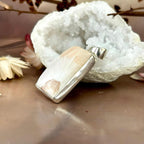 Scolecite Sterling Silver Pendant
