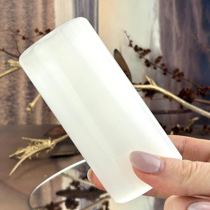 Selenite Crystal Cylinder