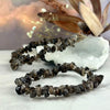 Smoky Quartz Crystal Bead Bracelet