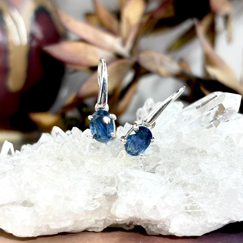 Elegant Sapphire Earrings