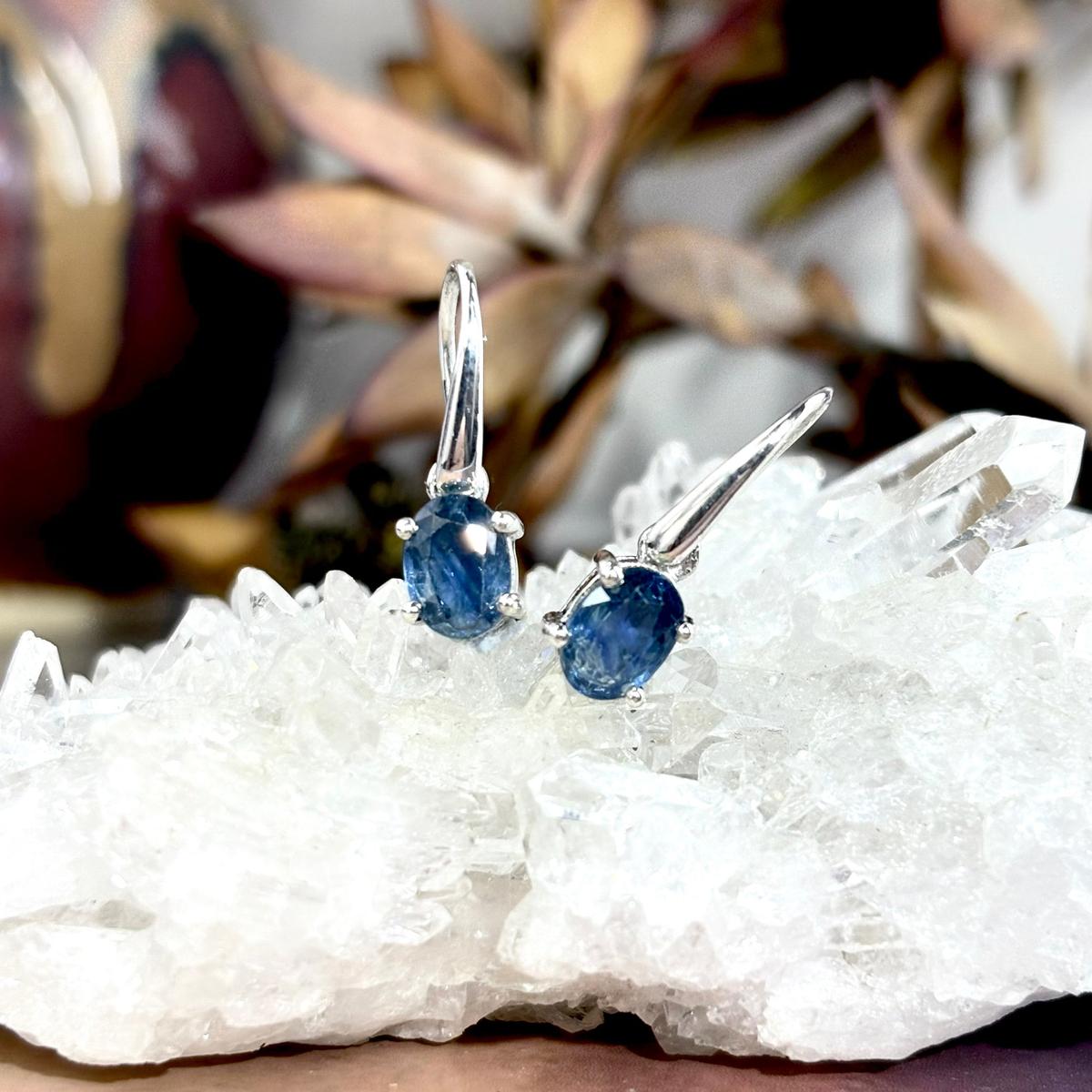 Elegant Sapphire Earrings