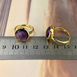 Soothing Stone Gold Ring