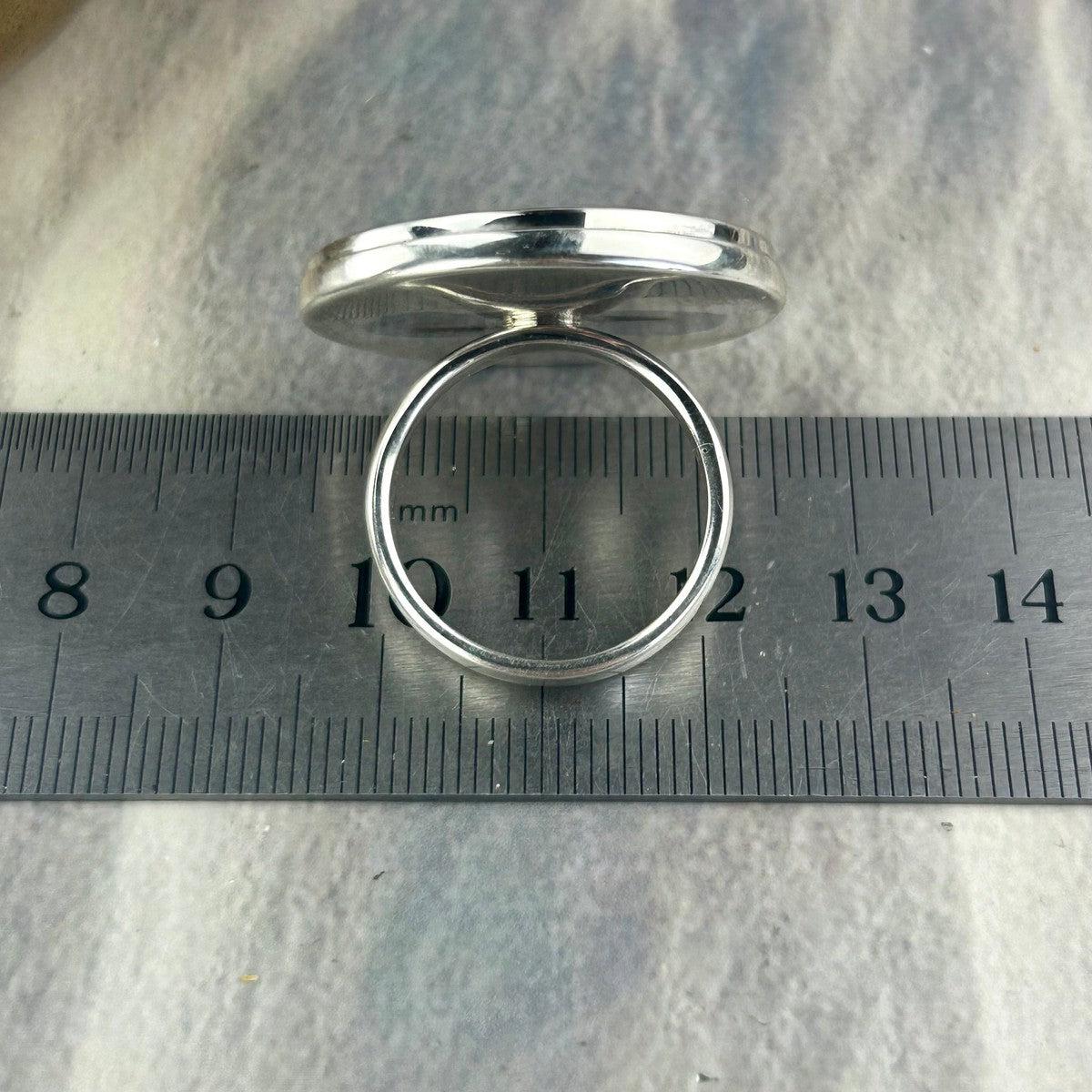 Black Onyx Eye Of Horus Ring